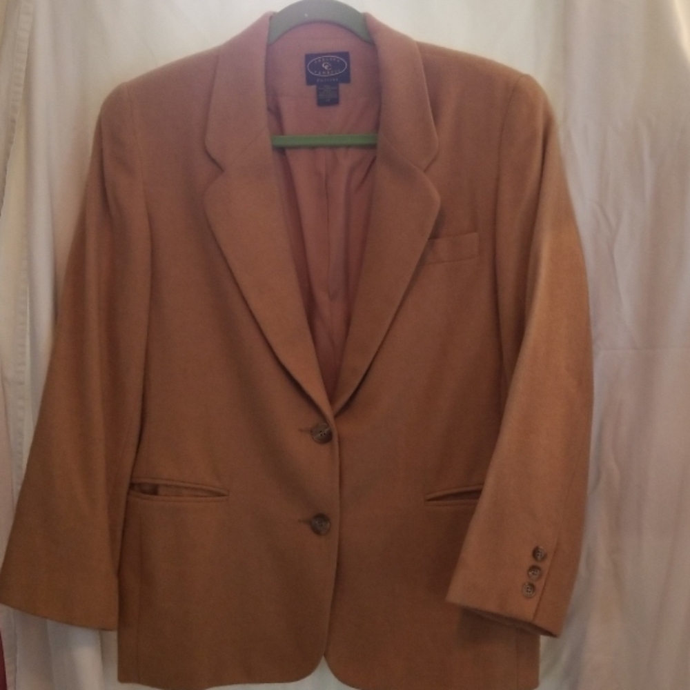 Chelsea Cambell Camel Hair Blazer